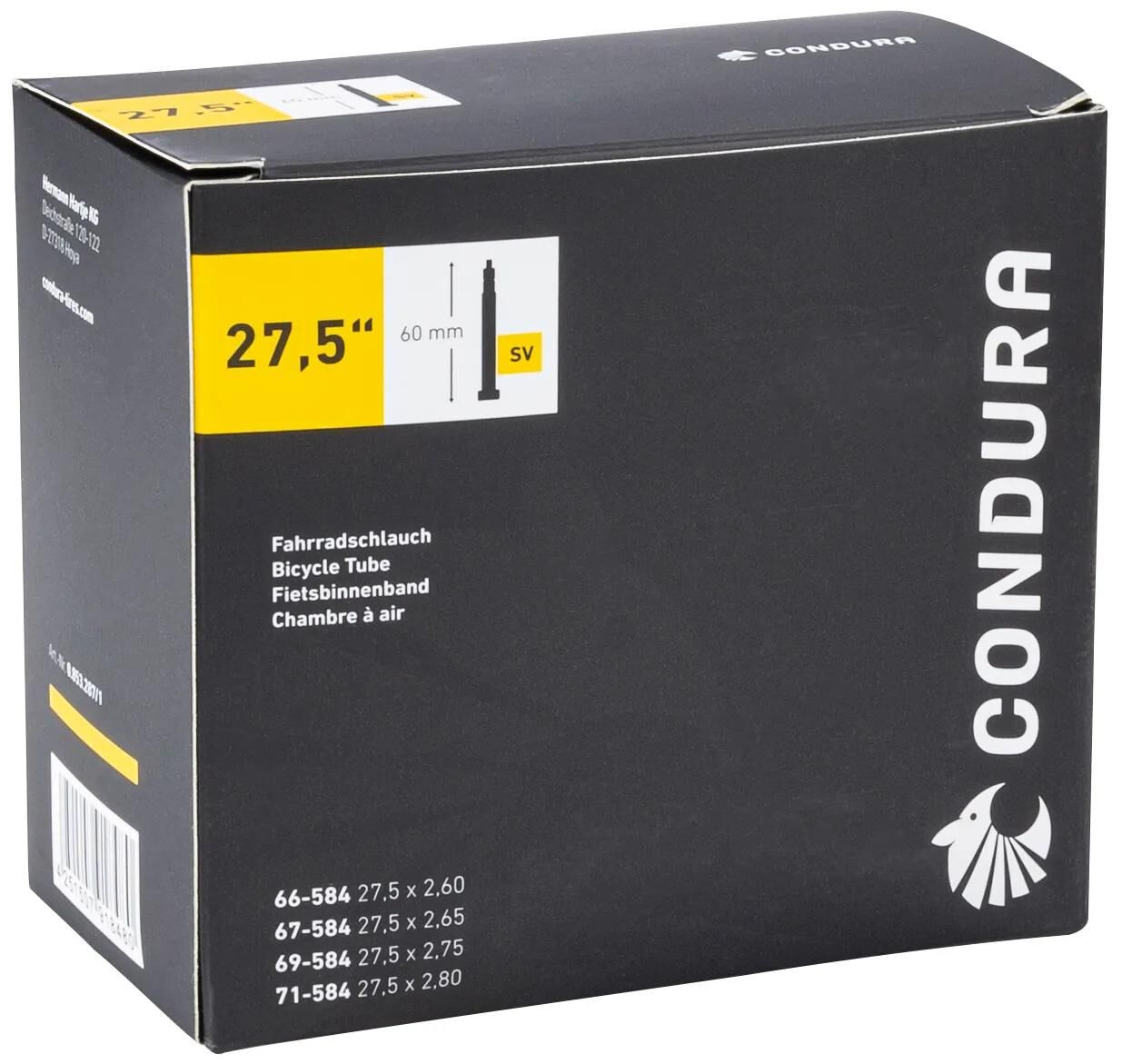 Condura schlauch tube 27.5 sv60 66 71-584