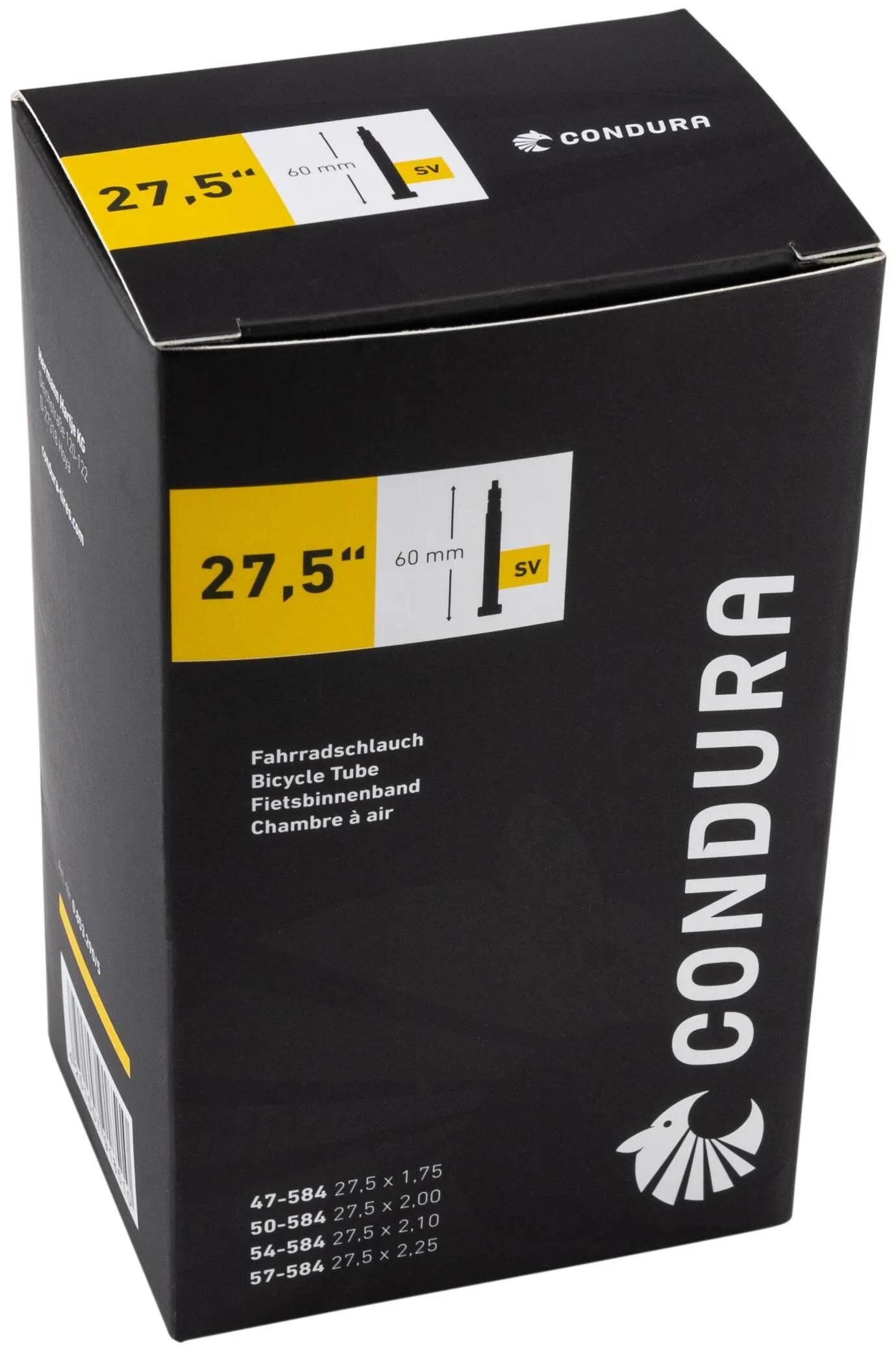 Condura schlauch tube 27.5 sv60 47 57-584