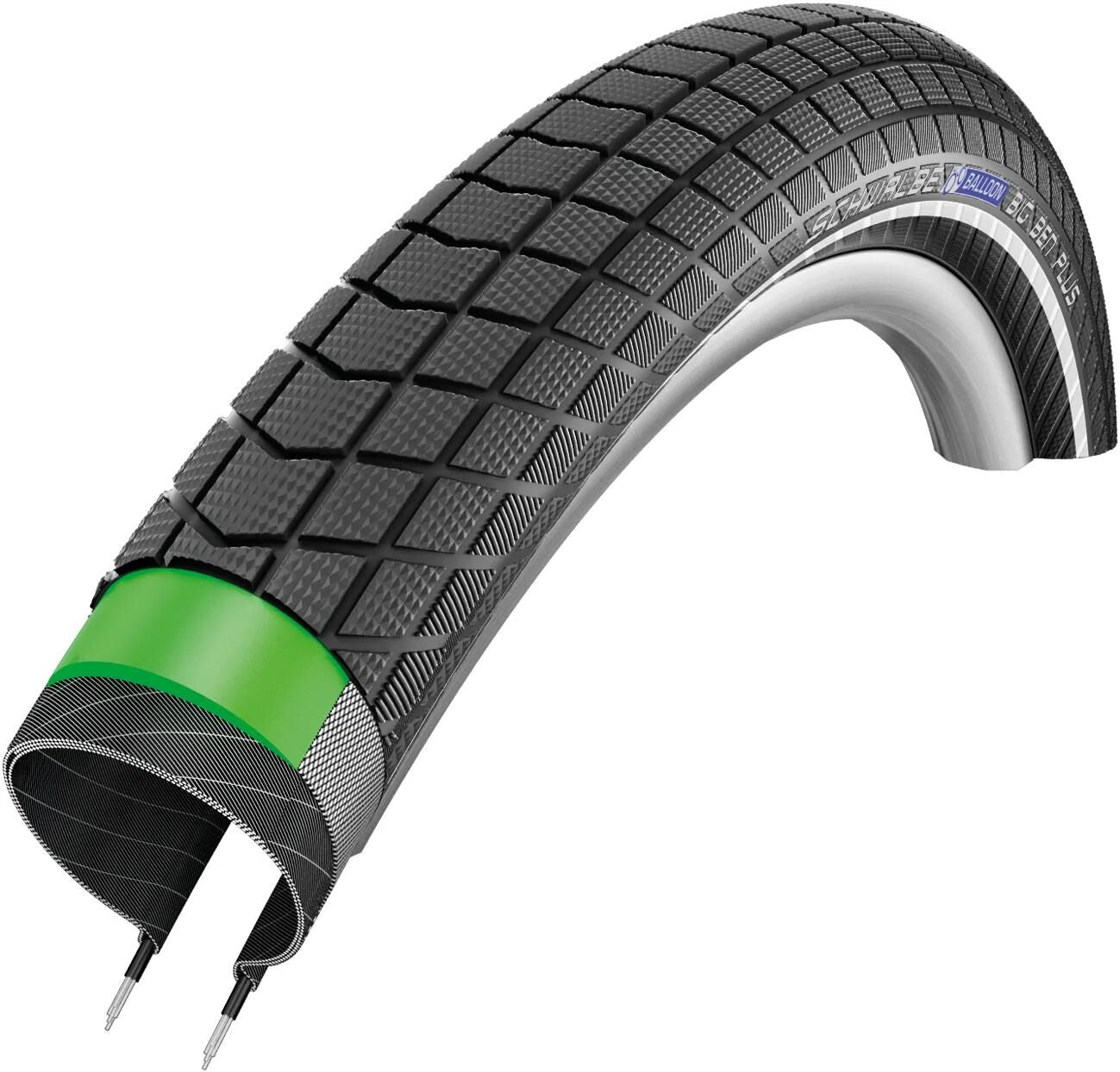 Schwalbe buitenband big ben plus 27,5 x 2,15 zw refl