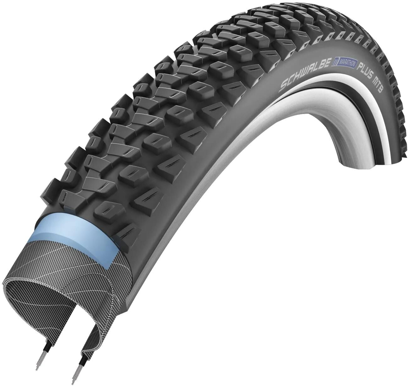 Schwalbe marathon plus mtb sdg 27.5x2.35 e-50 reflex clincher tire