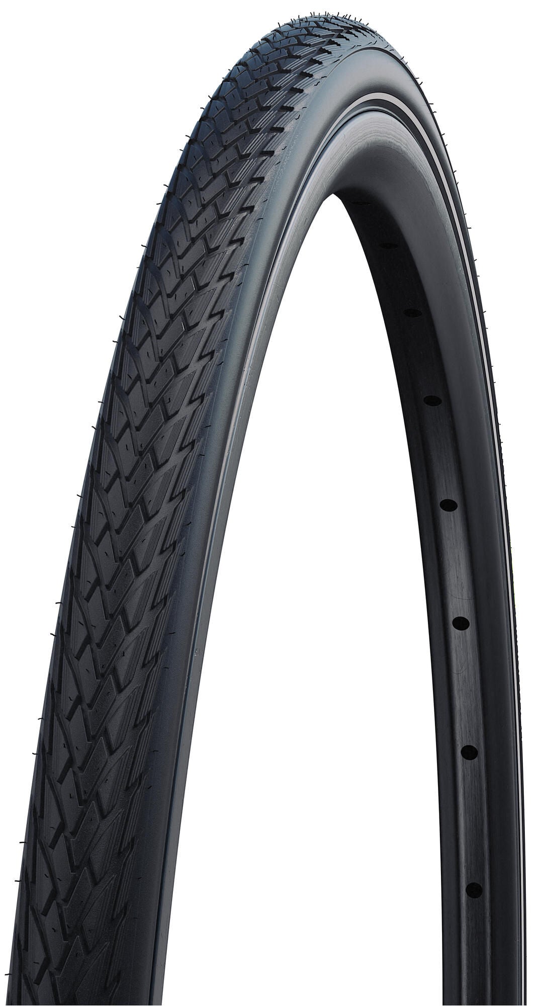 Schwalbe Buitenband Groen Marathon GreenGuard 28x1 5 8x1 3 8 (37-622) zwart