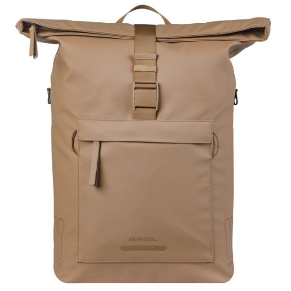 Basil b.v. fietsschoudertas basil brooklyn mik 17l 14 x 32 x 40 cm - zand
