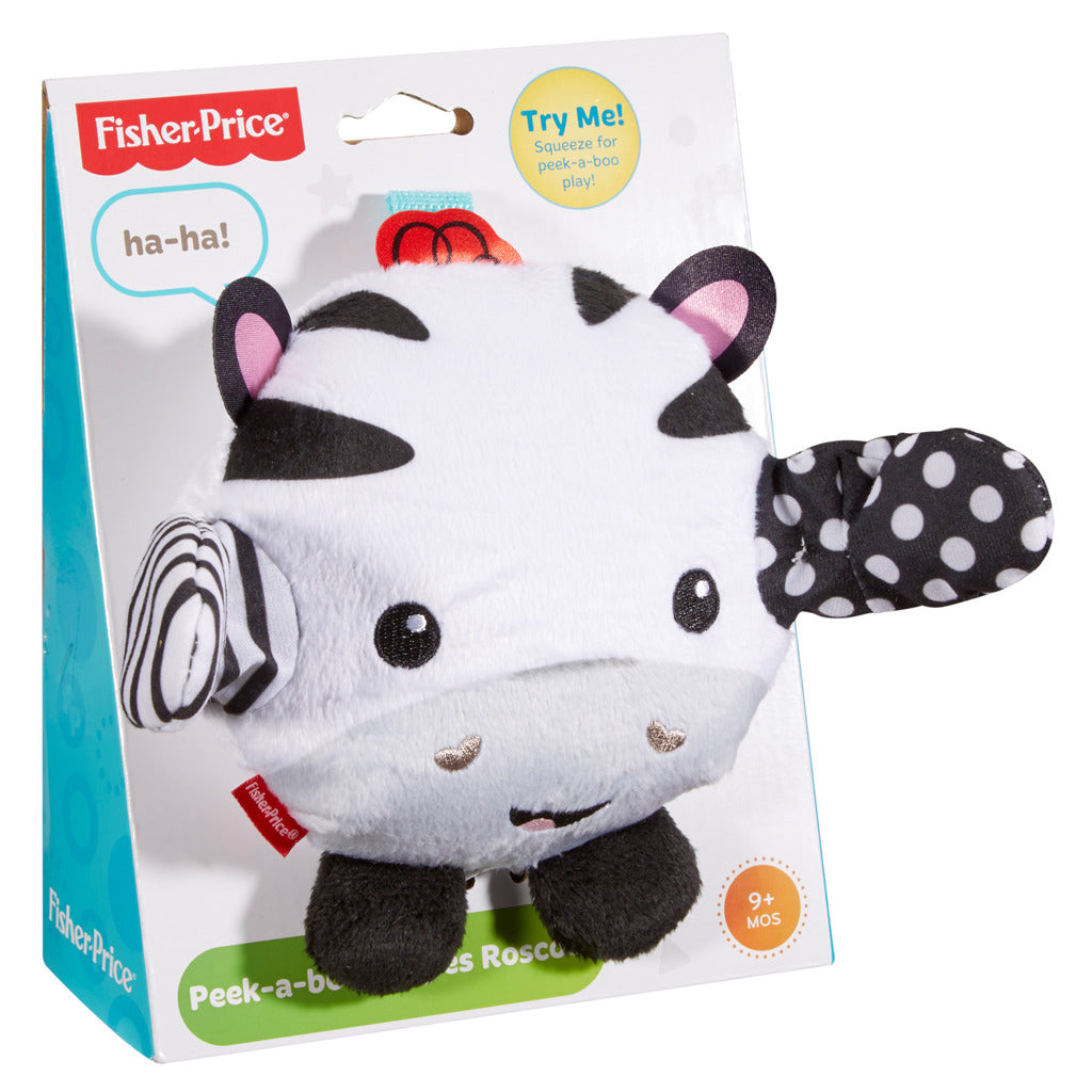 Fisherprice kiekeboe knuffel met geluid