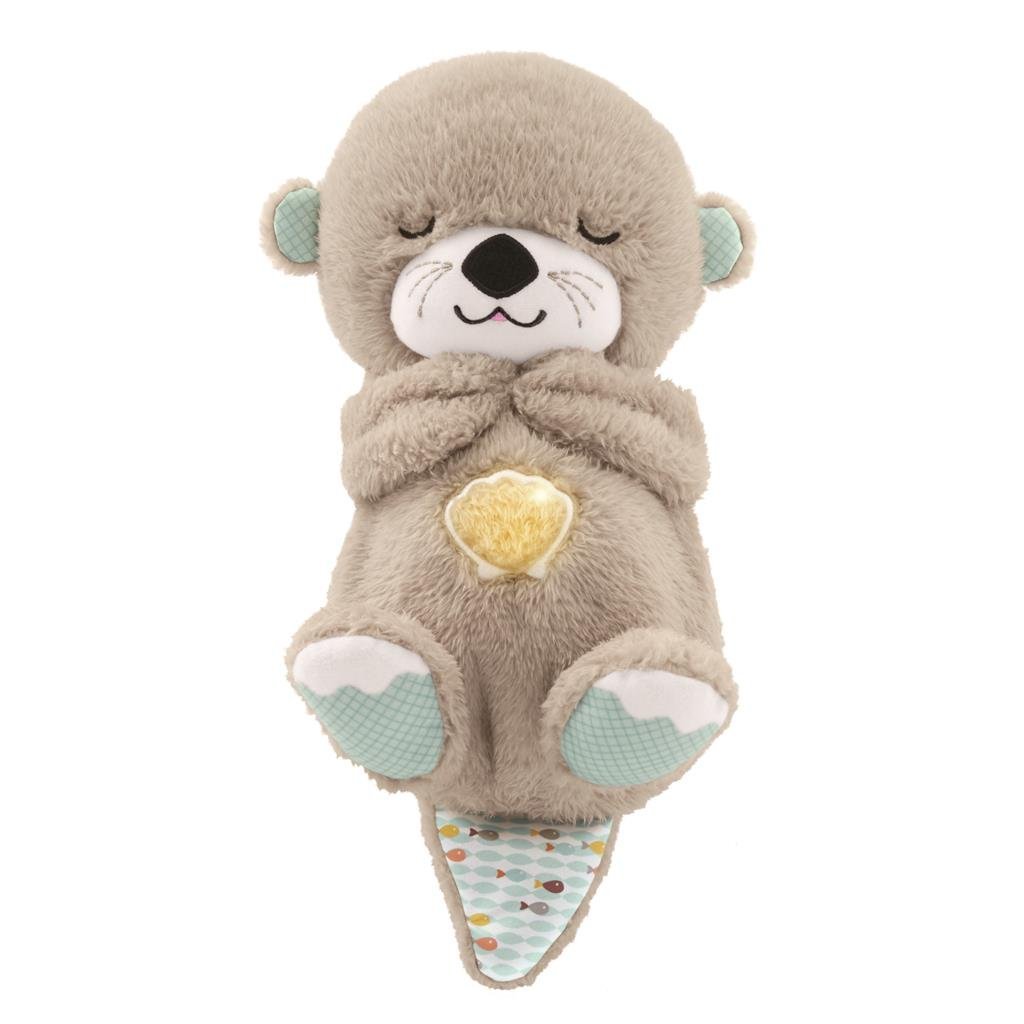 Fisher-price bedtijd otter 30 cm - baby speelgoed - 0 tot 6 maanden - knuffel