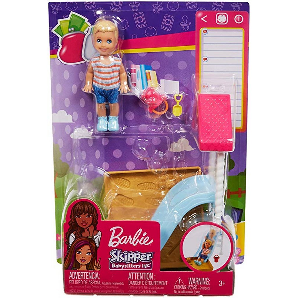Barbie Skipper Oppas Speelset