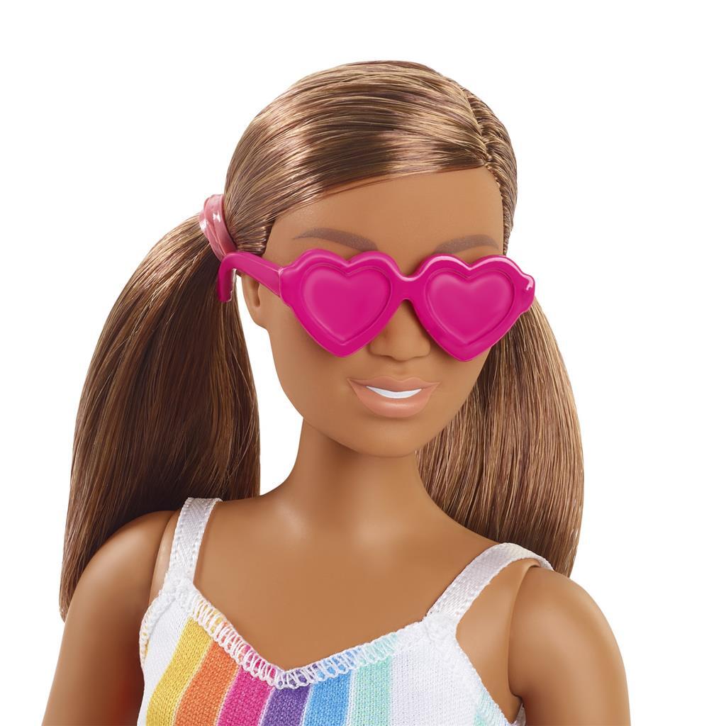 Barbie houdt van de oceaan regenboogkleed