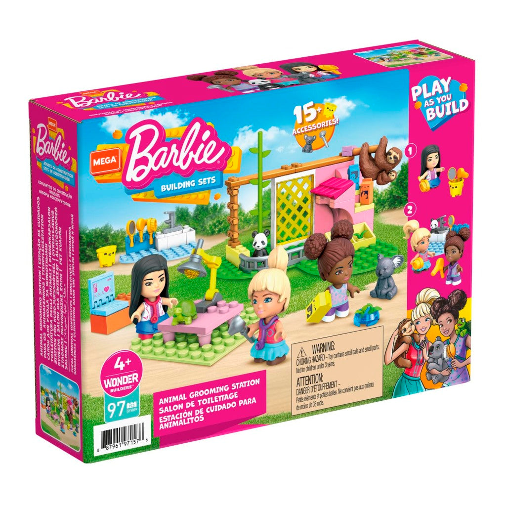Mega contrux mega contrux barbie dierenredding