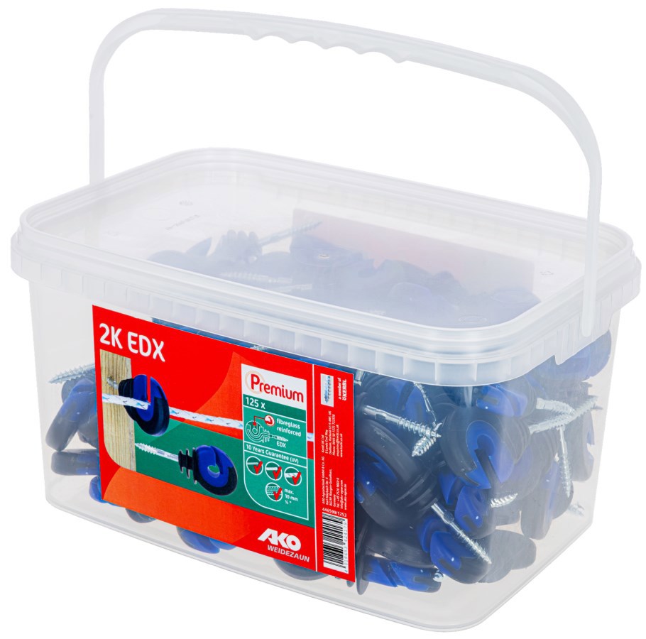 Ako producten ringisolator 2 color zwartblauw edx 125st