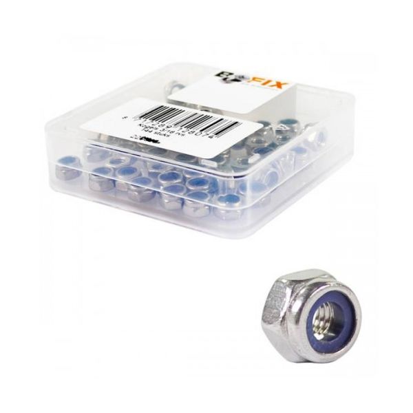 Contre-écrou M5 acier inoxydable 50 pièces (222315)
