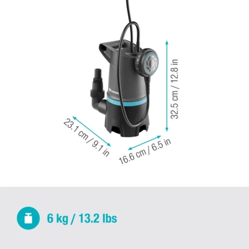 Gardena dompel vuilwaterpomp 20000 basic