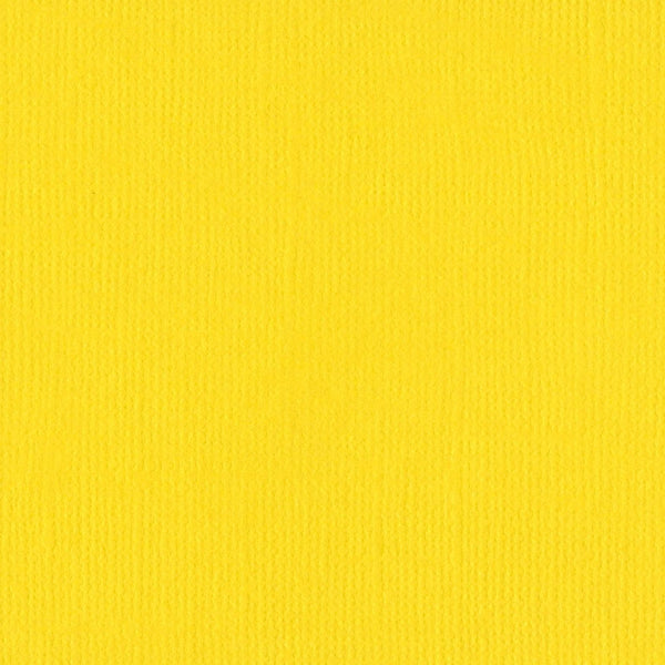 Bazzill • mono canvas 30,5x30,5cm yellow