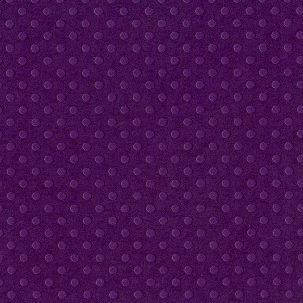 Bazzill • dot swiss 30,5x30,5cm plum pudding