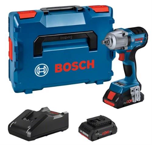 Bosch accu slagmoeraanzetter 1 2 gds 18v-450hc