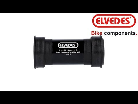Twist-fit bottom bracket Elvedes for BB86 BB92 for Praxis road MTB 41 x 86-92 mm