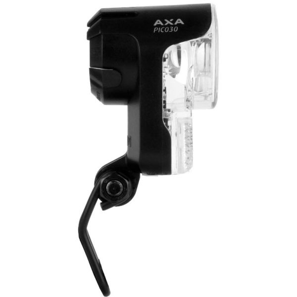Phare Axa Pico 30 Switch. 30lx interrupteur marche arrêt. pour dynamo et 6V E-Bike (paquet suspendu)
