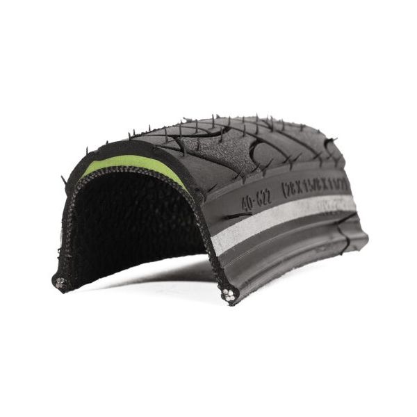 Urbanproof gerecyclede buitenband urban proof 3mm kern 28 x 2.10 54 -622 - zwart