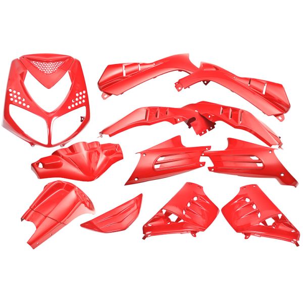 Edge ter plaatse 13-delig voor peugeot speedfight 2 - ferrari rood