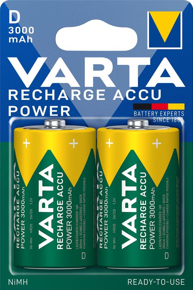 Varta batterij oplaadbaar d 3000mAh (p2)