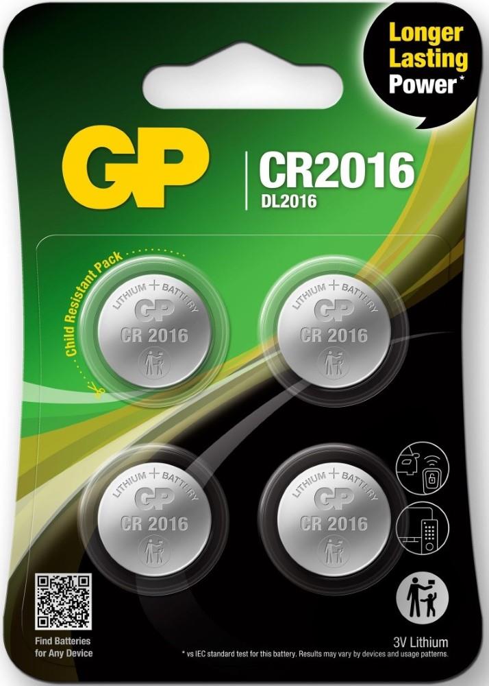 GP Batterijen Batterijen CR2016