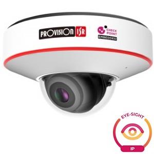 E-vision provision ip camera dome 4mpix 12v ir-led 2.8mm mini - 7900291