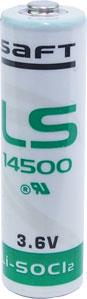 Saft Li-SOCl2 LS14500 CFG 3,6V AA-batterij 2,6Ah