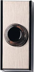 Honeywell beldrukknop 'gem' d611 deurbel (zwart zilver)