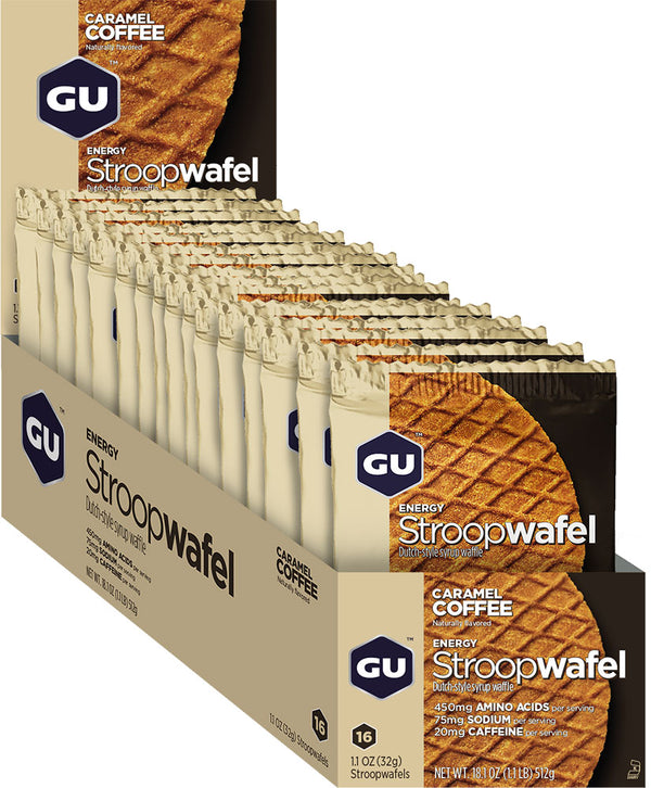 Gu stroopwafel 16 box | salty`s caramel