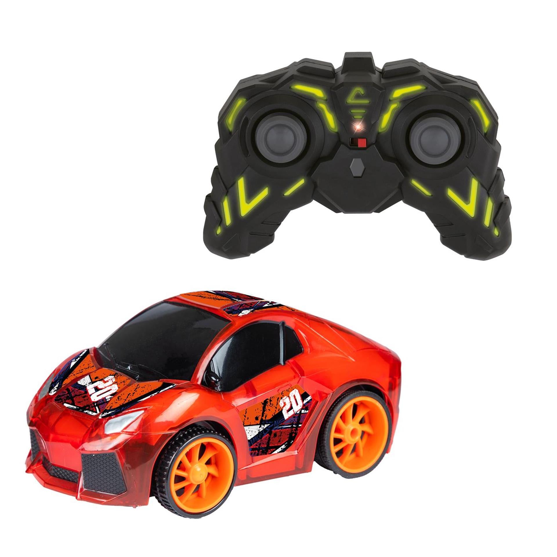 Toi-toys rc-cool raceauto -stunt 360- +l-g 17cm 4ass