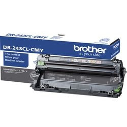 Drum brother dr243cl zwart, cyaan, magenta, geel