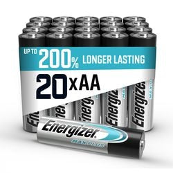 Batterij energizer max plus aa 20 stuks
