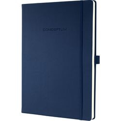 Sigel notitieboek a4 - conceptum pure - donkerblauw - hardcover - 194 pagina's - 80 grams - lijn - si-co647