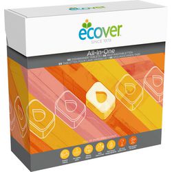 Ecover vaatwastabletten all-in-one citroen 68st