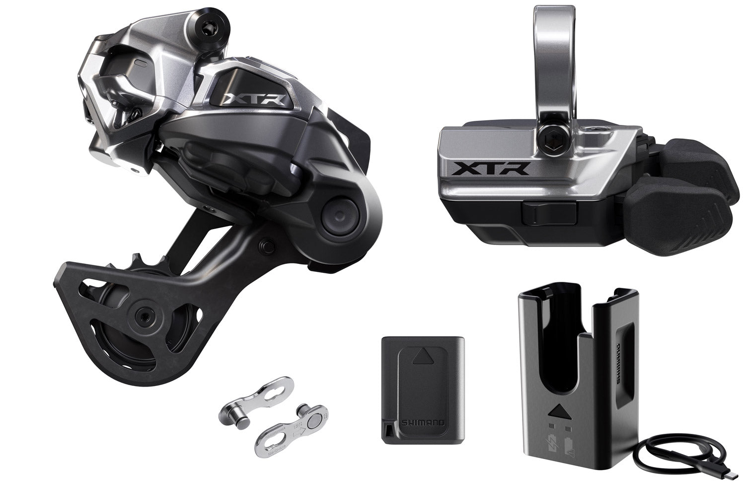 Shimano xtr di2 m9250-gs 12-speed drivetrain upgrade kit clamp