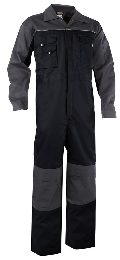 Dassy overall cannes p k zwart grijs 3xl