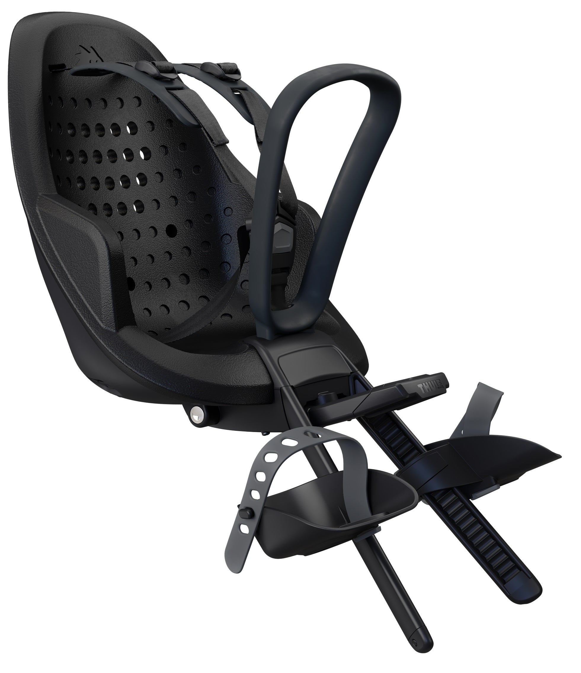 Yepp kinderzitje voor thule 2 mini - middernachtzwart