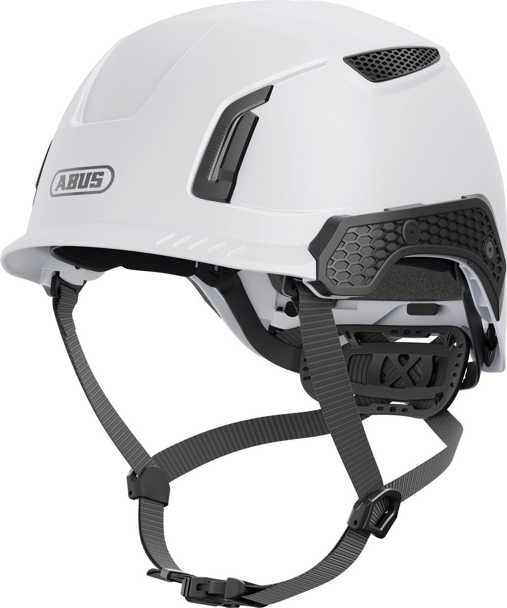 Abus industriële veiligheidshelm - - spector - polarwit