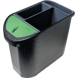 Prullenbak exacompta ecoline 26 l zwart