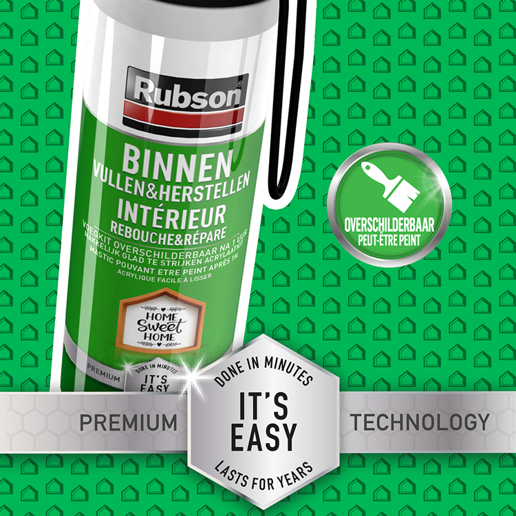 Rubson 1065998 - easy sealing binnen 100ml | 12 stuks