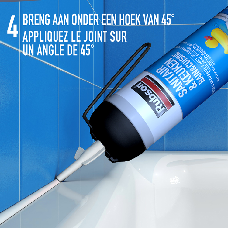 Rubson 1065999 - easy sealing sanitair keuken 100ml | 12 stuks