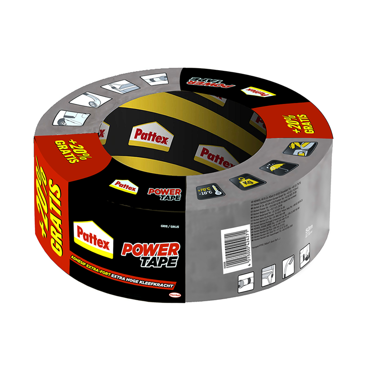 Pattex 1008427 - powertape 25m + 20% | 12 stuks