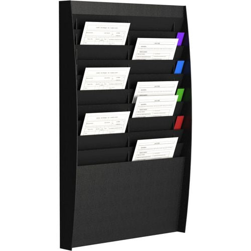 Documentpaneel paperflow 20 vakken zwart