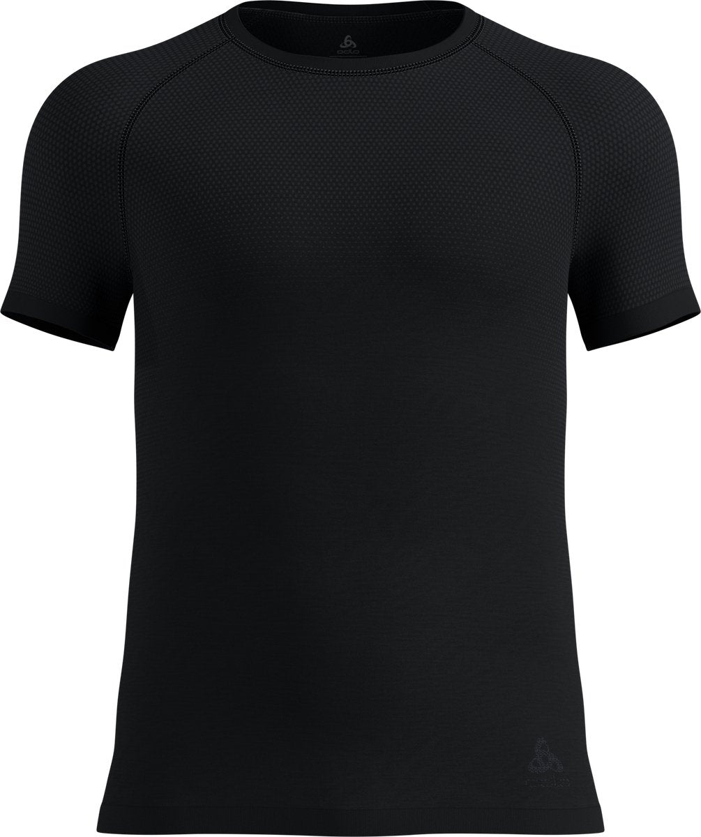 Odlo performance x-light base layer met korte mouwen - mannen - zwart - l