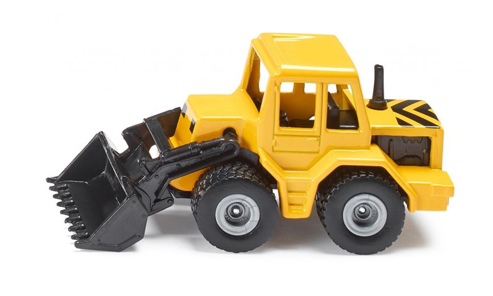 Siku 0802 shovel 7,8cm geel zwart