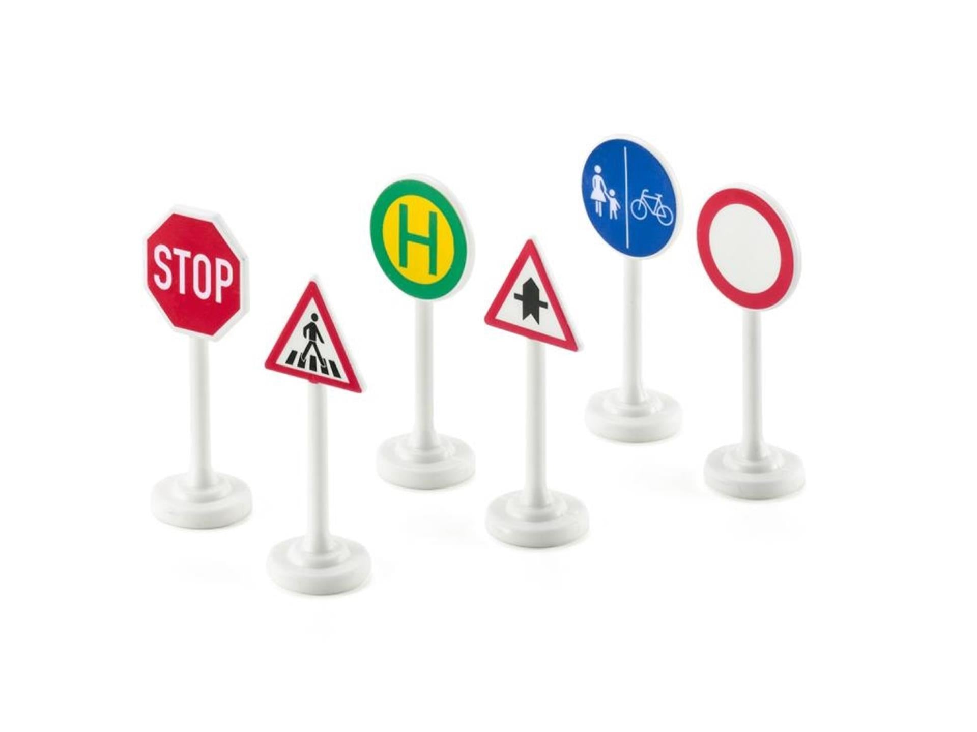 Siku 0857 verkeersborden set a 6 stuks
