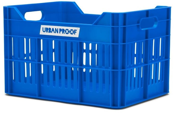 Urbanproof krat click 30l rpet blauw