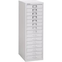 Meerladenkast serie 39 27,9x40,8x94cm 51cm lichtgrijs