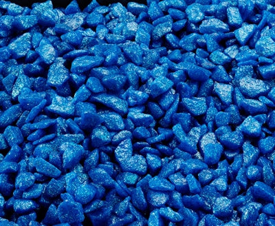 Aqua-della Glamour steen oceaanblauw