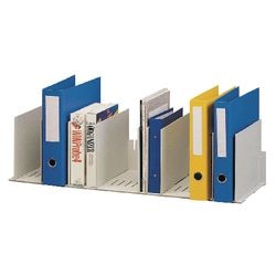 Paperflow sorteervak met 10 verstelbare tussenschotten breedte 802 cm