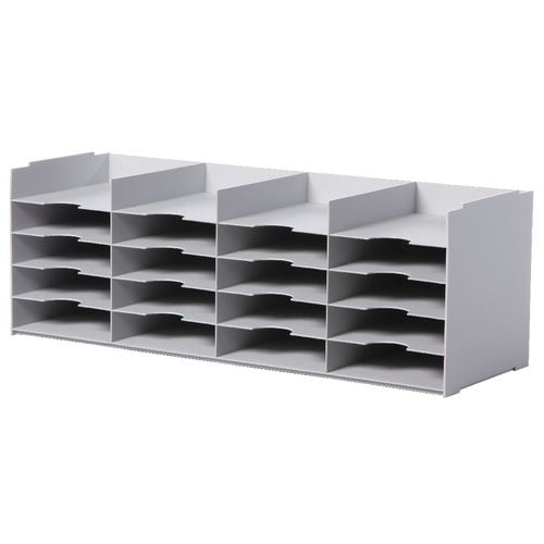 Open vakkenset 4 x 5 67,4x31,3x32,7cm lichtgrijs