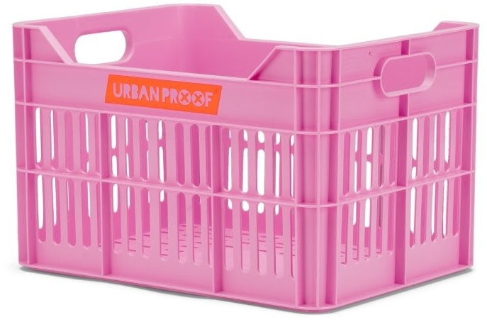 Urbanproof krat junior 15l rpet fel roze